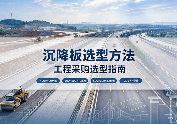眉山沉降板选择方法