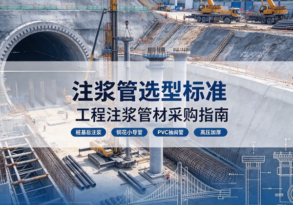 眉山注浆管选型标准